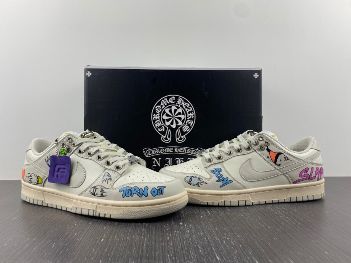 Nike Dunk Low Chrome Hearts
