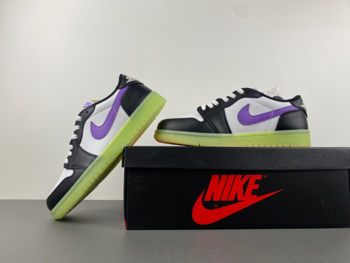 Air Jordan 1 Low GS "Black Raspberry" HF0410-001