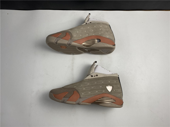 Clot Air Jordan 14 Low Sepia Stone DC9857-200