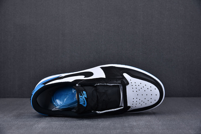 Jordan 1 Retro Low OG Black Dark Powder Blue CZ0790-104