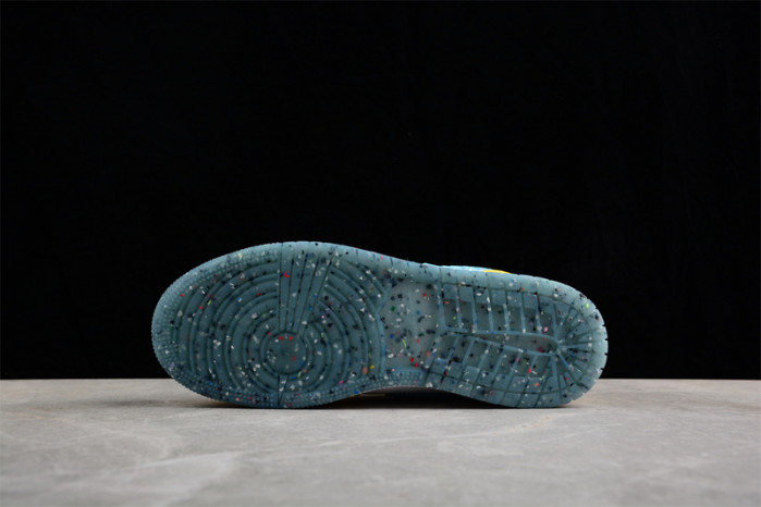 AIR JORDAN 1 LOW YELLOW WHITE GRIND DX4375-800