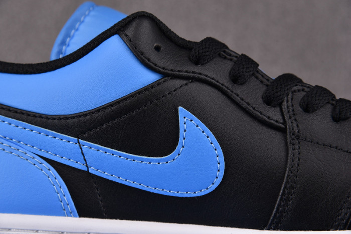AIR JORDAN 1 LOW BLACK UNIVERSITY BLUE 553558-041