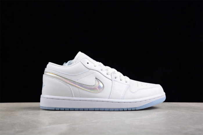 AIR JORDAN 1 LOW GS GLITTER SWH FQ9112-100