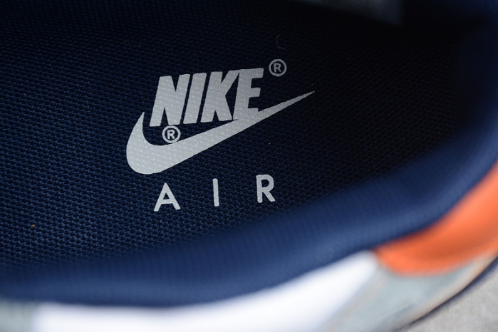 Nike Air Force 1 07 Mid Midnight Blue Orange Dark Grey CQ5059-203