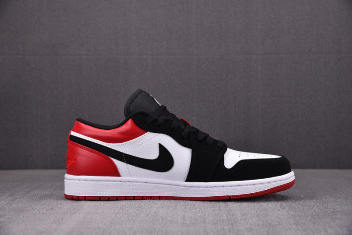 Jordan 1 Low Black Toe 553558-116