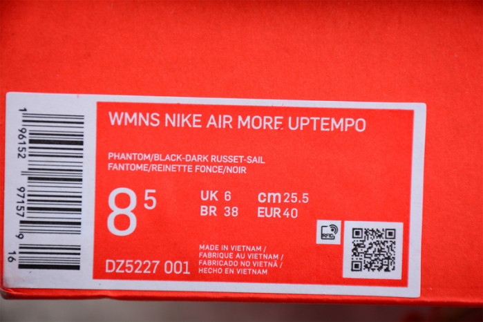 NIKE AIR MORE UPTEMPO DARK RUSSET (W) DZ5227-001