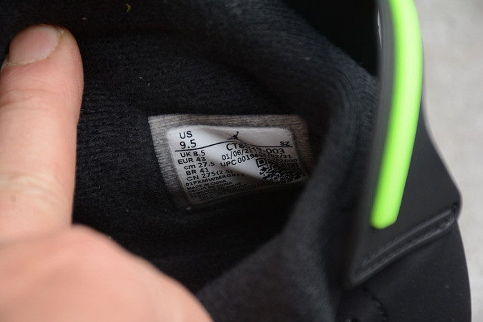 Air Jordan 6 “Electric Green” CT8529-003