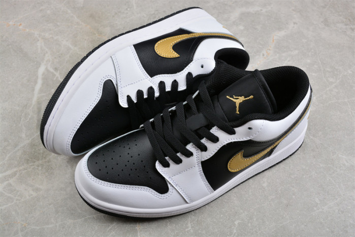 AIR JORDAN 1 LOW “GOLD SWOOSH” 553558-172