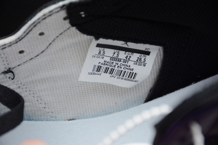 Air Jordan 1 Court Purple 555088-501