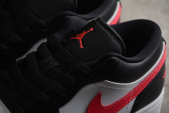 AIR JORDAN 1 LOW BLACK SIREN RED (W) DC0774-004