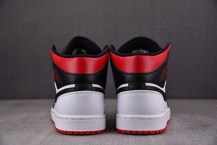Jordan 1 Mid Gym Red Black Toe DQ8426-106