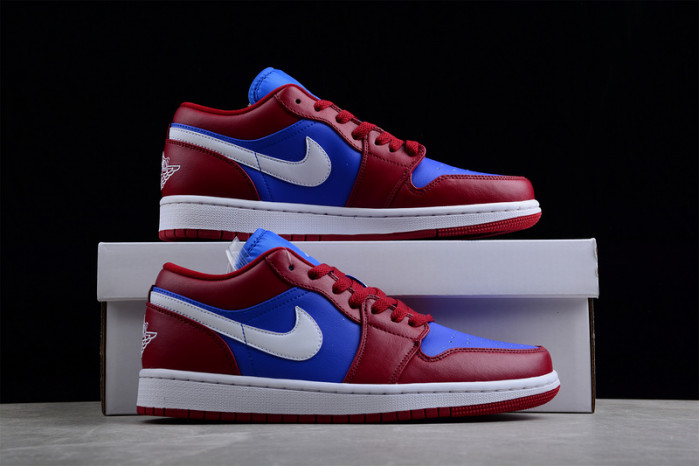 Jordan 1 Low Pomegranate Medium Blue (W) DC0774-604