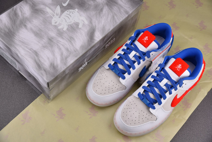 Nike Dunk Low Retro PRM Year of the Rabbit White Rabbit (2023) FD4203-161