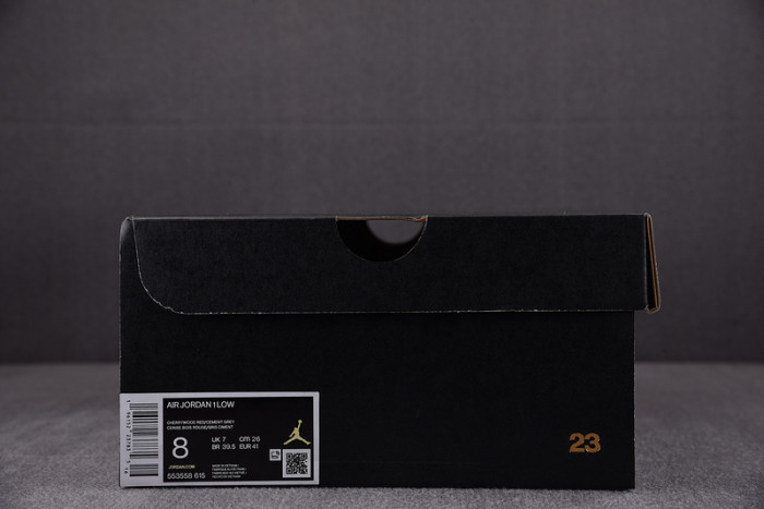 Jordan 1 Low White Bordeaux 553558-615