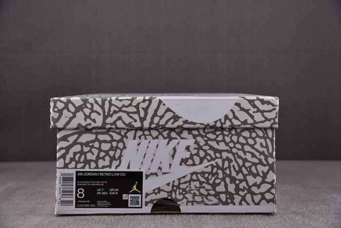 Jordan 1 Retro Low OG Black Cement CZ0790-001