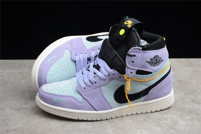 AIR JORDAN 1 HIGH SWITCH PURPLE PULSE CW6576-500