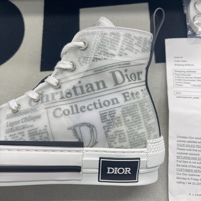 B23 OBLIQUE HIGH low SNEAKERS T00480H089