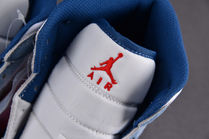 Jordan 1 Mid French Blue Fire Red DN3706-401