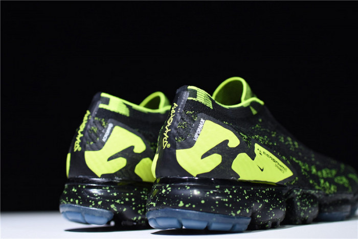 Acronym Nike Mens Air VaporMax Moc 2 Black Volt AQ0996-007