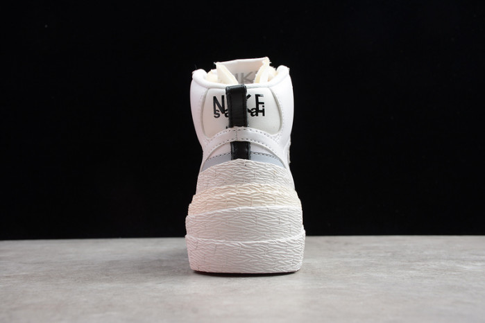 Sacai x Blazer Mid White Grey BV0072-100