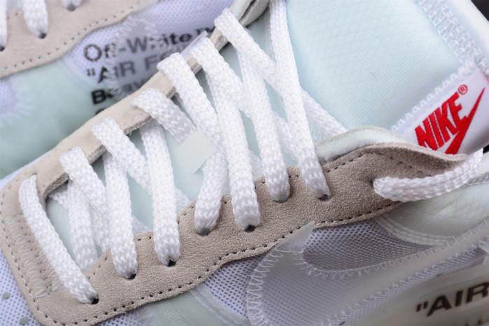 NIKE AIR FORCE 1 LOW OFW All White AO4606-100