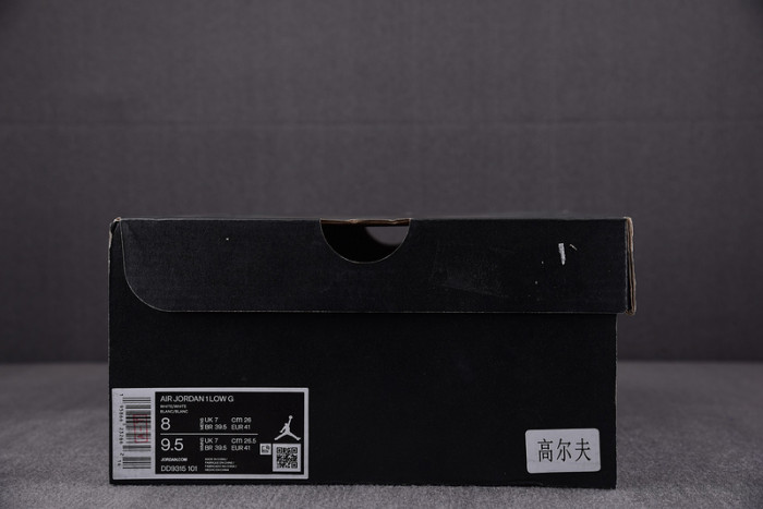 Jordan 1 Retro Low Golf Triple White DD9315-101