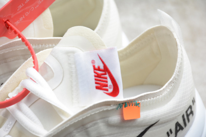 OFW X Air Max 97 The Ten White Cone Ice Blue AJ4585-100