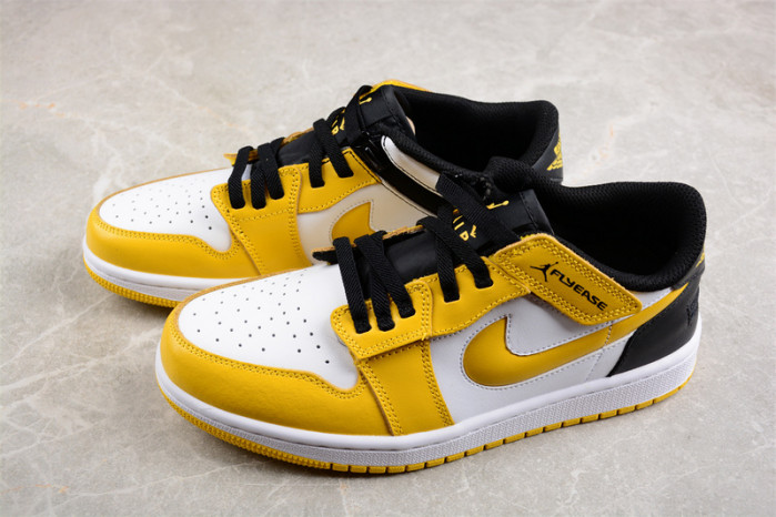 AIR JORDAN 1 LOW FLYEASE "UNIVERSITY GOLD" DM1206-107