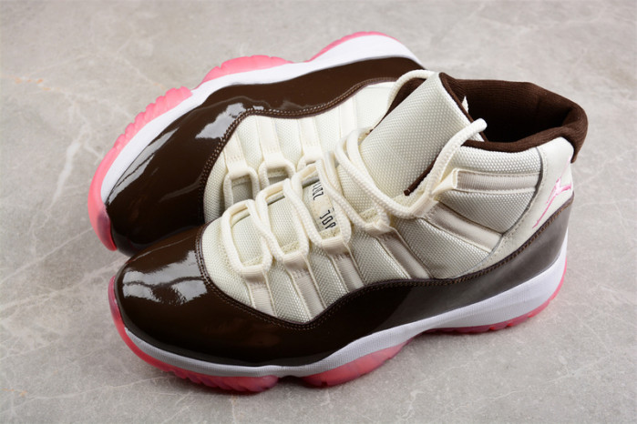AIR JORDAN 11 NEAPOLITAN BLACK BROWN PINK WHITE CT8012-126
