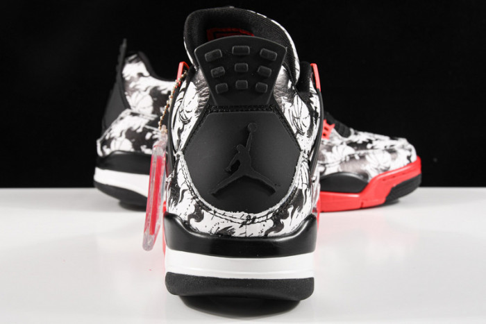 2018 Nwe 4 Tattoo Men Chinese Element Limited Edition White Black B00897-006