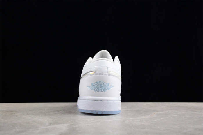 AIR JORDAN 1 LOW GS GLITTER SWH FQ9112-100