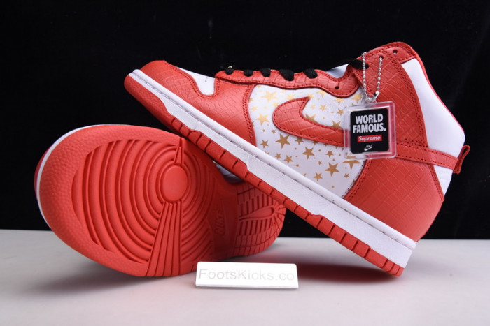 nike sb dunk high S*p*e orange 307385-181