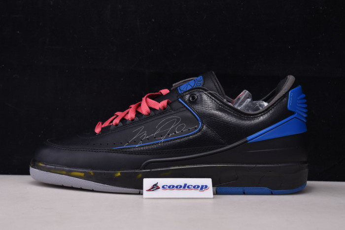 AIR Jordan 2 Retro Low SP OFW Black Blue DJ4375-004