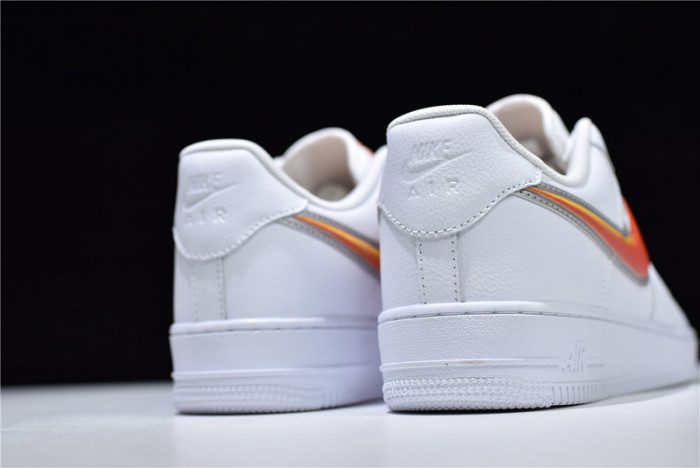 Air Force 1 Low Oversized White Orange Peel AO2441-102
