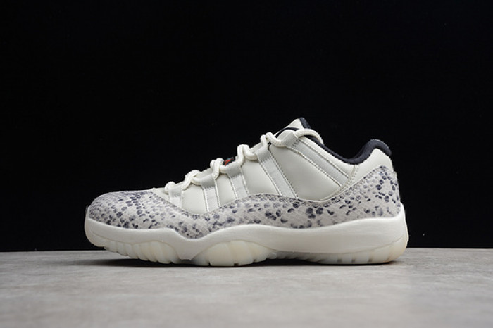 Air Jordan 11 Low Snakeskin Light Bone CD6846-002