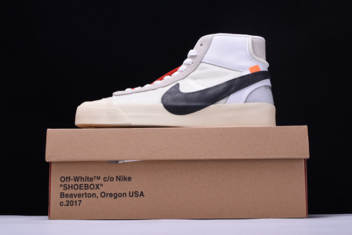 OFW x Nike Blazer MID THE TEN 10 Virgil Abloh AA3832-100